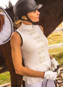 Tävlingsskjorta Star Event MH Vit