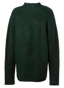 Tröja Crew Pullover Stickad Green