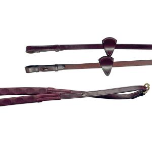 Tygel Thumb Rubber Sleeve Brun/Mässing