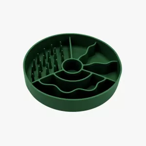 Slowfeeder-skål Fiboowl 19cm Grön