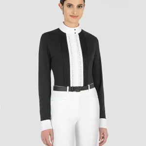 Tävlingsskjorta Gerdag Lång Ärm Svart