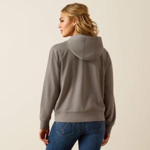 Tröja Breeze Full Zip Hood Smoked Pearl