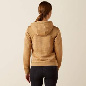 Tröja Radiance Full Zip Tiger's Eye