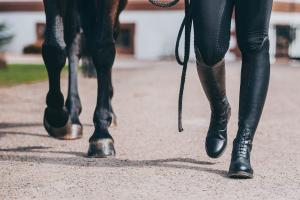 Ridstövel Nova Tall Vegan Svart