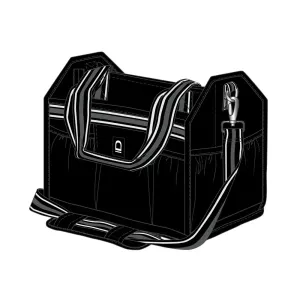 Groomingbag Equipage Svart One Size