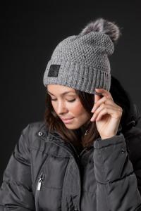 Mössa Lira EQ Glitter Grå Melange