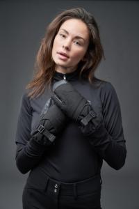 Vinterhandske Lucinda 3-Finger EQ Svart