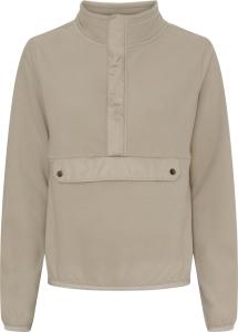 Fleecetröja Half-Zip Medina EQ Beige Melange