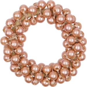 Hårband Med Pärlor Elastisk EQ Beige One Size