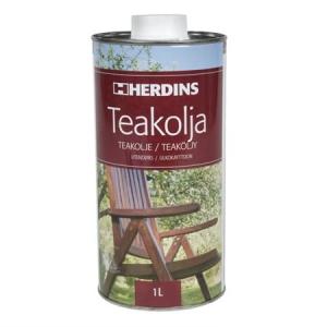 Teakolja Herdins 1l