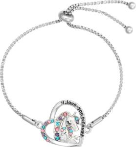 Armband EQ Unicorn Silver