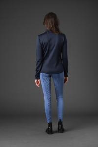 Tröja EQ Vanabe Zip Cardigan Navy