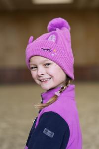 Mössa Charlotte EQ JR Radiant Orchid