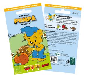 Bamse Halloween-Pumpa "Hokkaido Orange"