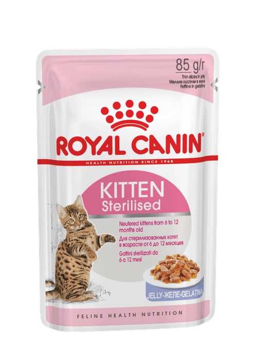 RC Kitten Sterilised Jelly 12x85 g