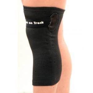 Knäskydd Med Spänne Human Svart