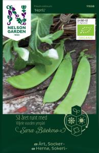 Ärt, Socker-, Norli, Organic