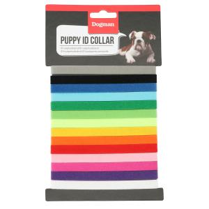 Valphalsband 14-pack Flerfärgad