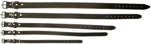 Halsband råläder Brun