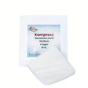 Sårkompress Steril 10x10cm 4 lager 10-p
