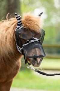 Flughuva Med Mulskydd Zebra