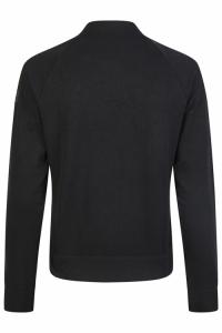 Tröja Knit Hybri. Blouson 1325 Selection Svart