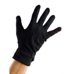 Handske Tunn Svart
