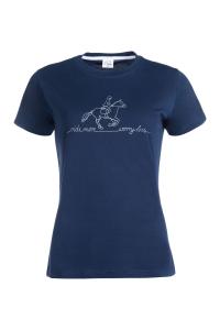 T-shirt "Ride More" HKM Deep Blue