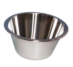 Matskål L rostfri hög 4 L