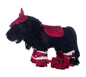 Start Set Ridning till Cuddle Pony Röd