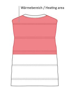 Värmeväst Herr Heat Control Style Svart