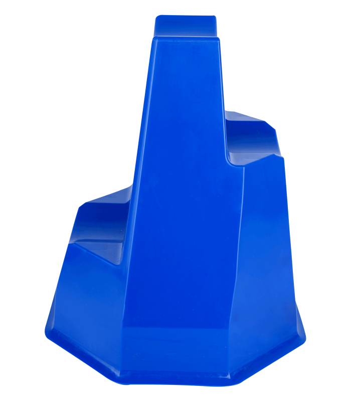Cavalettiblock 1 Par Plast 30cm Blå