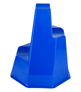 Cavalettiblock 1 Par Plast 30cm Blå