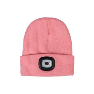 Mössa Beanie Honey Med Lampa Coral
