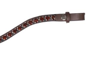 Pannband Amour HKM Brun/Camel