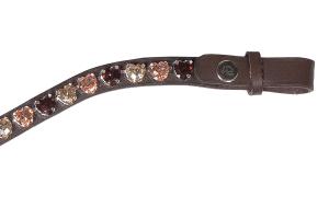 Pannband Amour HKM Brun/Br/Ta/Cham