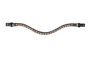 Pannband Amour HKM Svart/Champagne