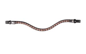 Pannband Amour HKM Svart/Taupe