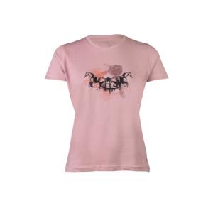 T-Shirt Running Horse Antik Rosa