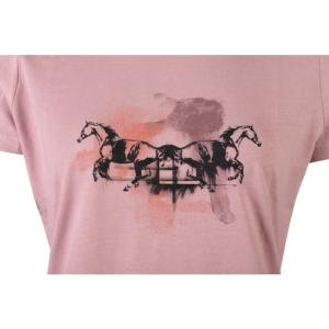 T-Shirt Running Horse Antik Rosa