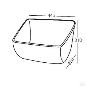Krubba Grene 145 12l Grön