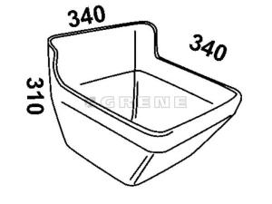 Krubba Grene 111 16l Grön För Spillkant