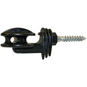 Hörnisolator rep/wire träskruv 6-p