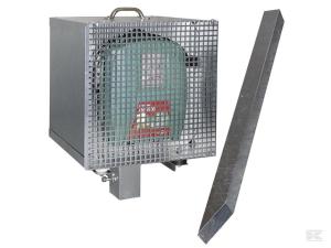 Metallbox låsbar inkl. 100cm jordspett