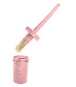 Hovpensel Med Burk Safe Linnea Pink