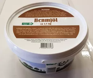 Benmjöl 1,5kg Hink