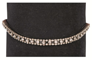 Pannband Jule HKM Svart Ponny