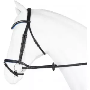 Träns Aachen Jolly inkl. tygel, Svart/Blå