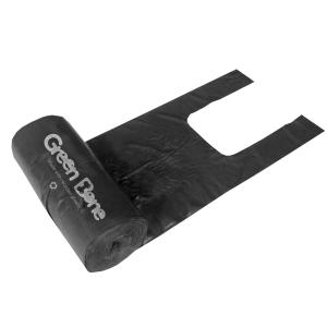 Hundpåse Green Bone Svart m. handtag 70st