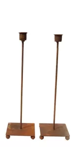 Ljusstake ELD Rönnbär Rost 30cm